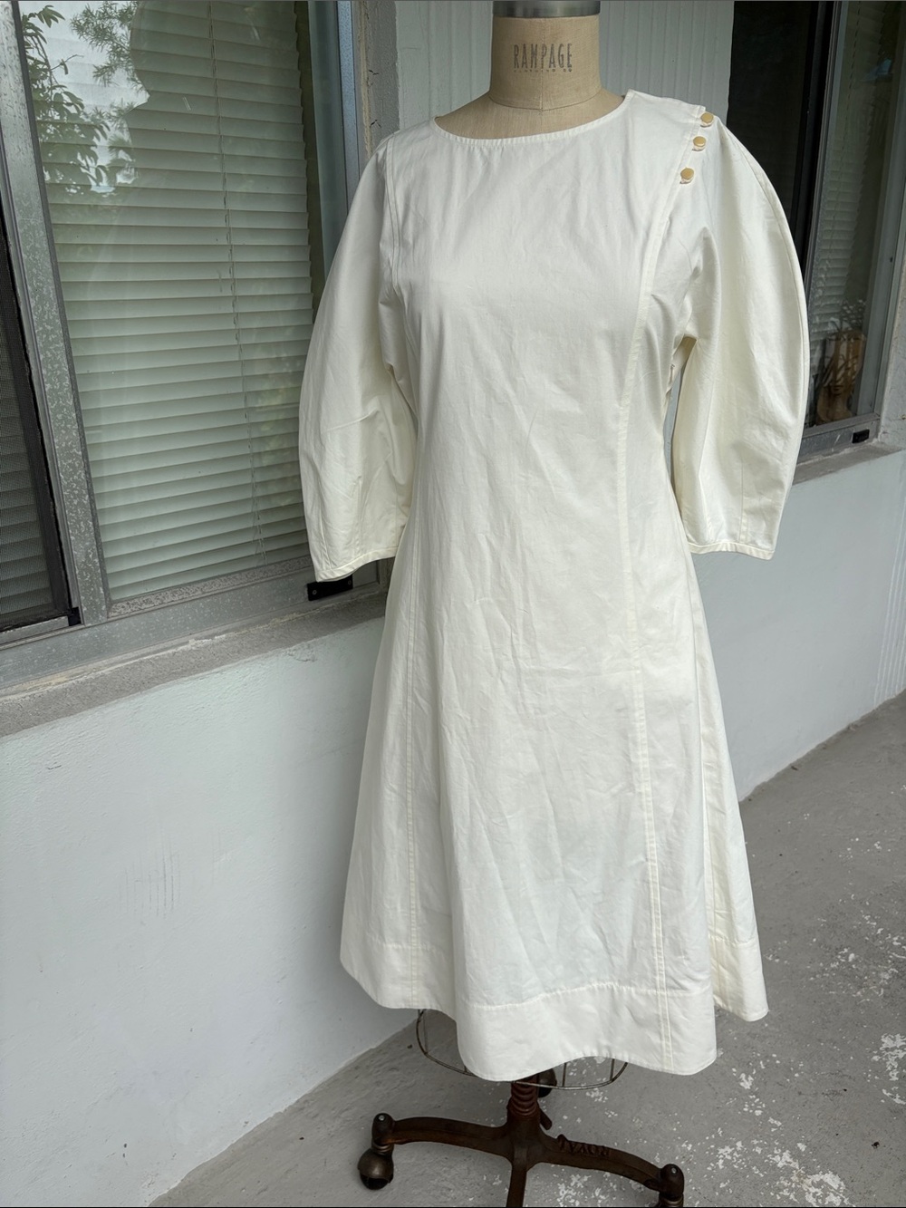Attersee Bateau puffy sleeve dress